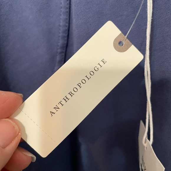 Daily Practice by Anthropologie Navy Marine oversized mesh back yoga Shirt Lg - Picture 10 of 16